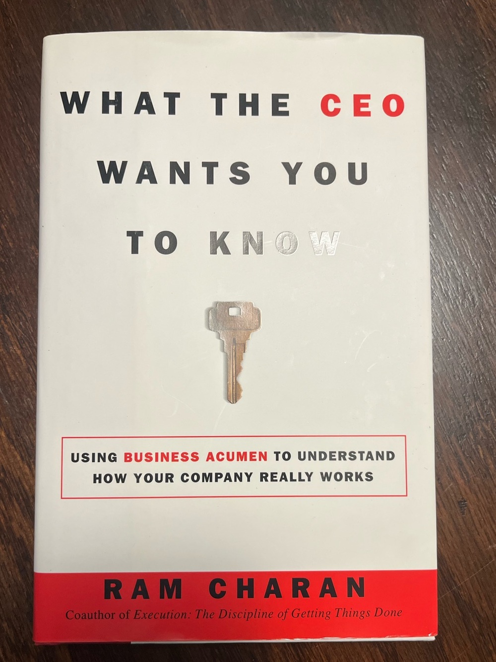 What the CEO Wants You to Know: Hardcover Book